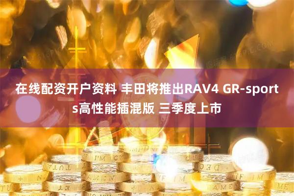 在线配资开户资料 丰田将推出RAV4 GR-sports高性能插混版 三季度上市